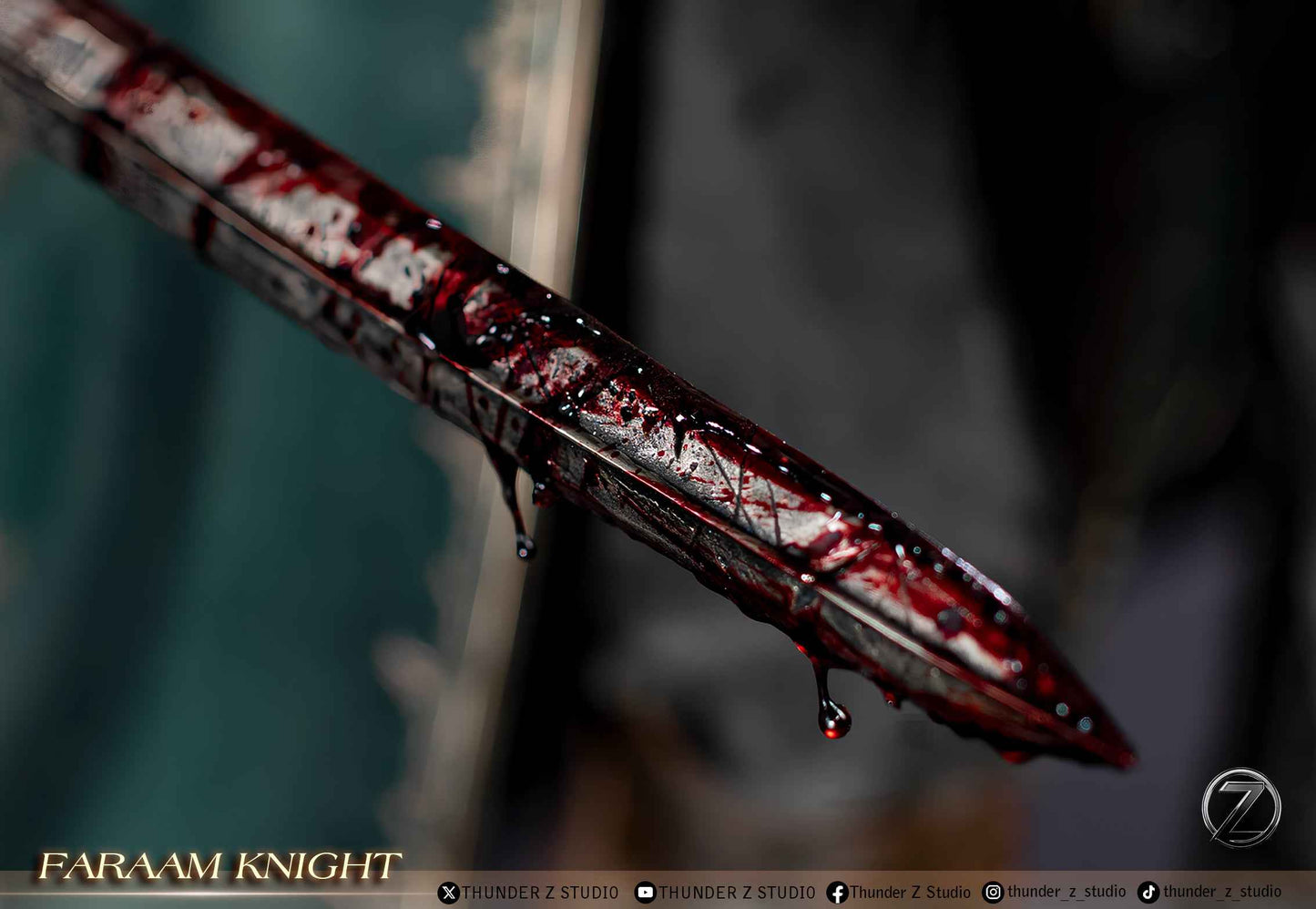 Dark Souls THUNDER Z Studio Faraam Knight Resin Statue