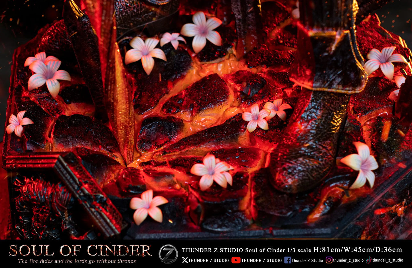 Dark Souls THUNDER Z Studio Lord of Cinder Resin Statue