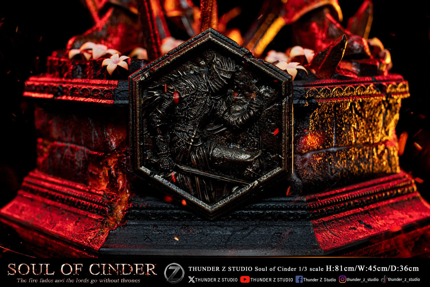 Dark Souls THUNDER Z Studio Lord of Cinder Resin Statue