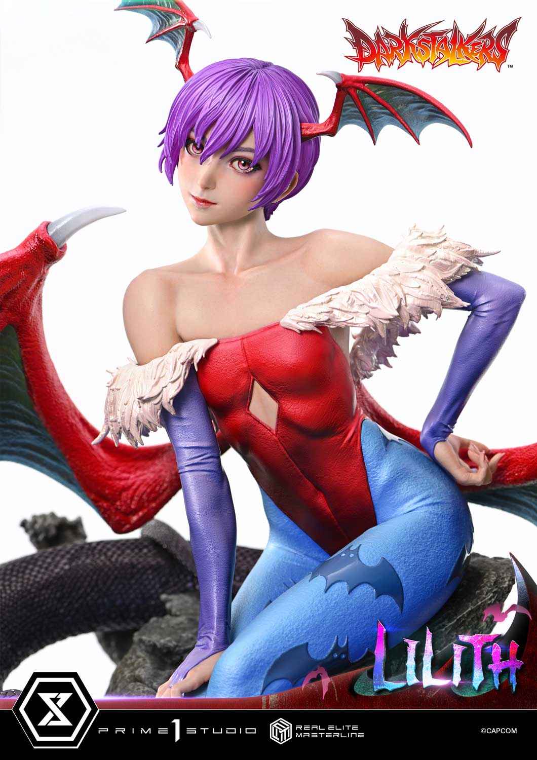 Darkstalkers Prime 1 Studio Real Elite Masterline Lilith REMDKS-02 REMDKS-02S Licensed Resin Statue