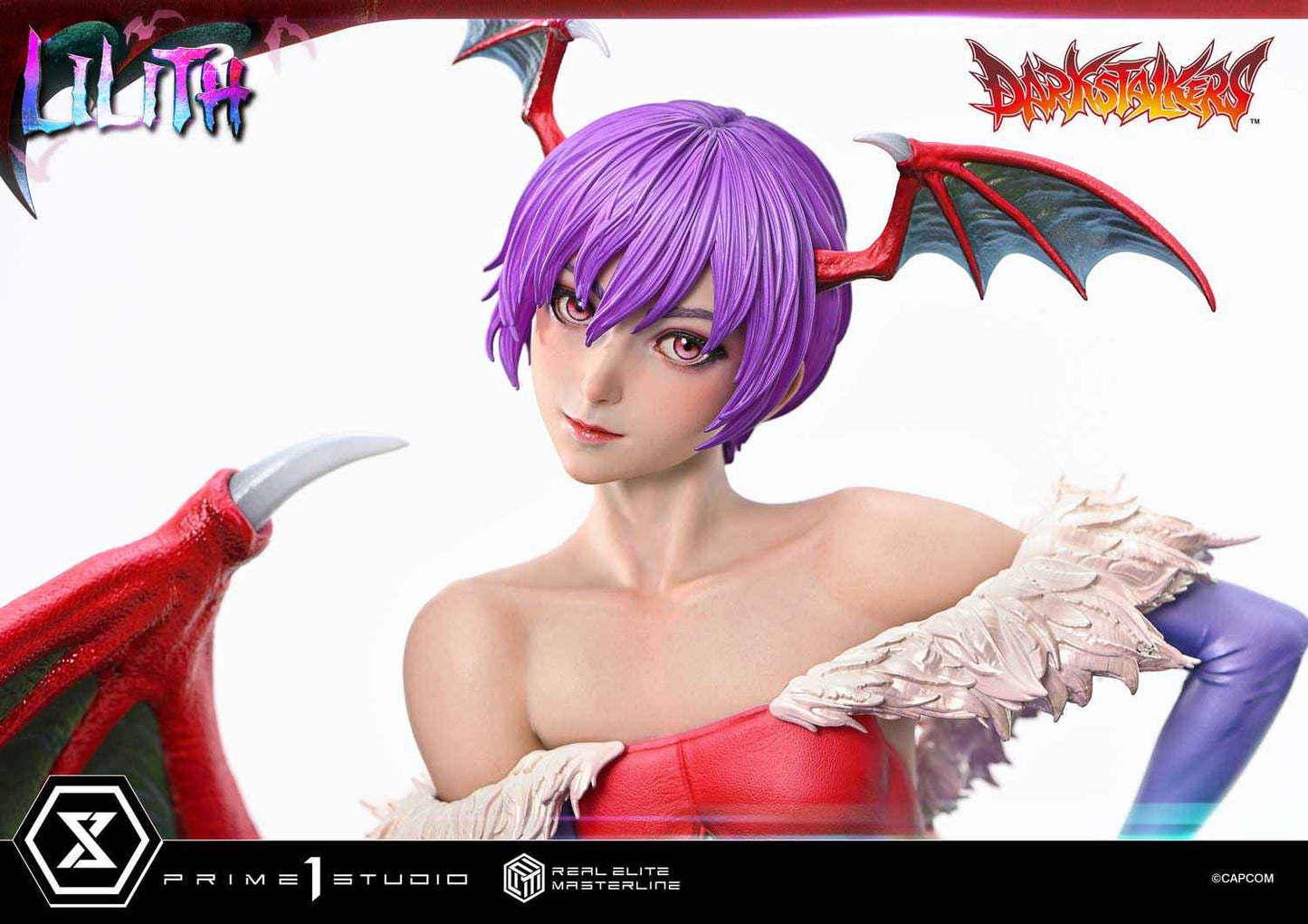 Darkstalkers Prime 1 Studio Real Elite Masterline Lilith REMDKS-02 REMDKS-02S Licensed Resin Statue