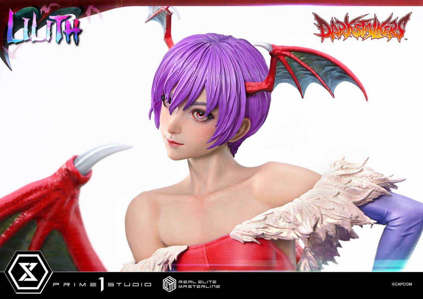 Darkstalkers Prime 1 Studio Real Elite Masterline Lilith REMDKS-02 REMDKS-02S Licensed Resin Statue