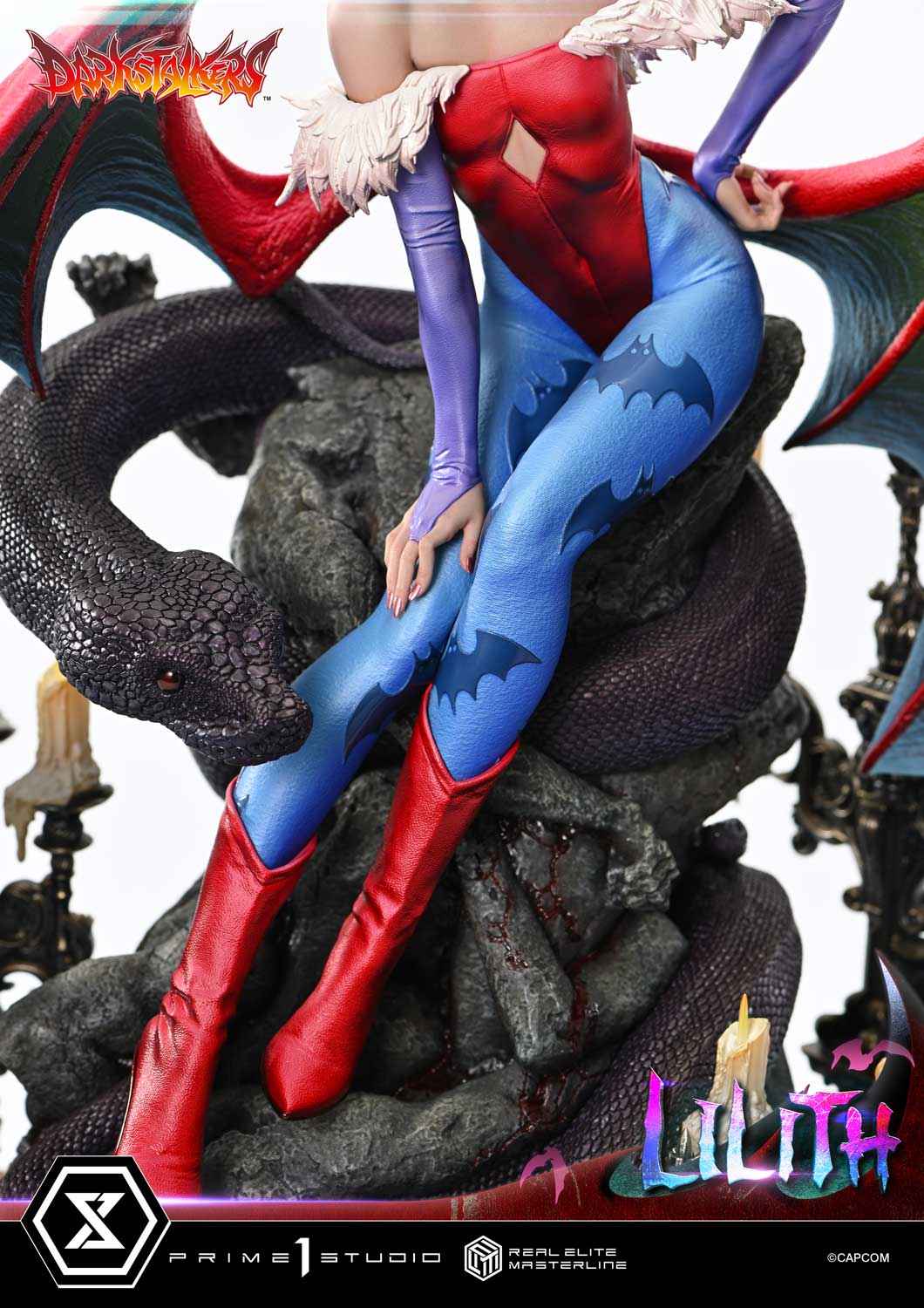 Darkstalkers Prime 1 Studio Real Elite Masterline Lilith REMDKS-02 REMDKS-02S Licensed Resin Statue