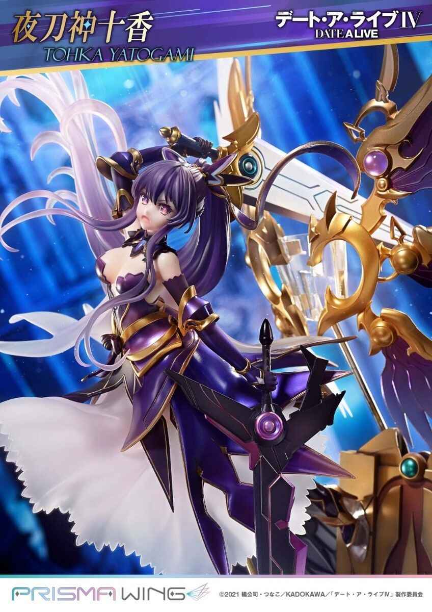 Date A Live IV Prime 1 Studio Yatogami Tohka Prisma Wing PWDAL-04 PWDAL-04S 1/7 Licensed PVC Figure