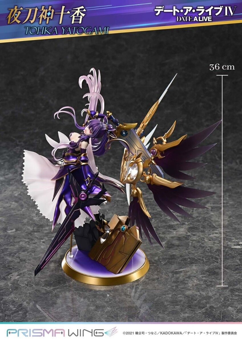 Date A Live IV Prime 1 Studio Yatogami Tohka Prisma Wing PWDAL-04 PWDAL-04S 1/7 Licensed PVC Figure
