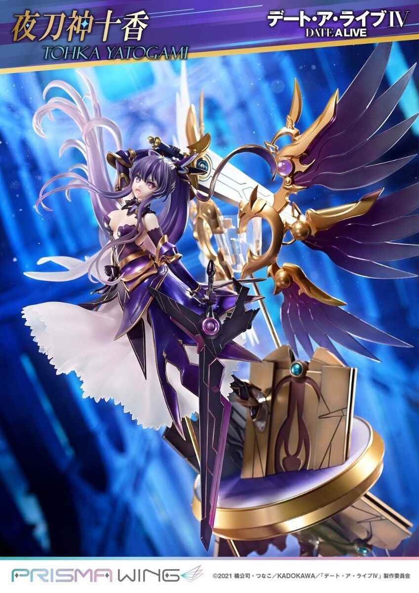 Date A Live IV Prime 1 Studio Yatogami Tohka Prisma Wing PWDAL-04 PWDAL-04S 1/7 Licensed PVC Figure