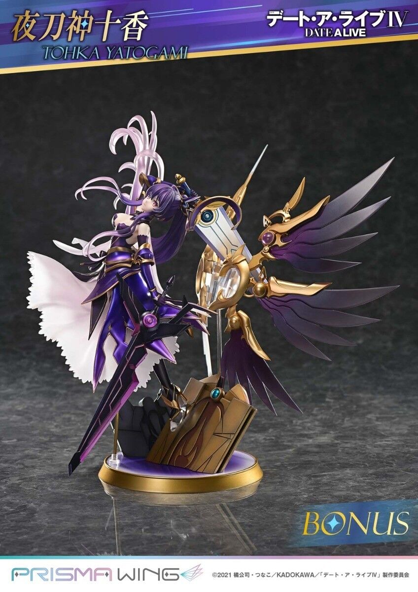 Date A Live IV Prime 1 Studio Yatogami Tohka Prisma Wing PWDAL-04 PWDAL-04S 1/7 Licensed PVC Figure