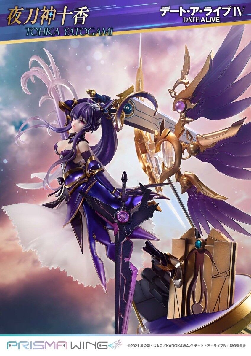 Date A Live IV Prime 1 Studio Yatogami Tohka Prisma Wing PWDAL-04 PWDAL-04S 1/7 Licensed PVC Figure