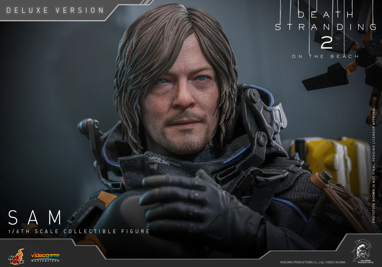 Death Stranding Hot Toys Sam (Sculpted Hair Deluxe Edition) VGM76 Licensed Action Figure