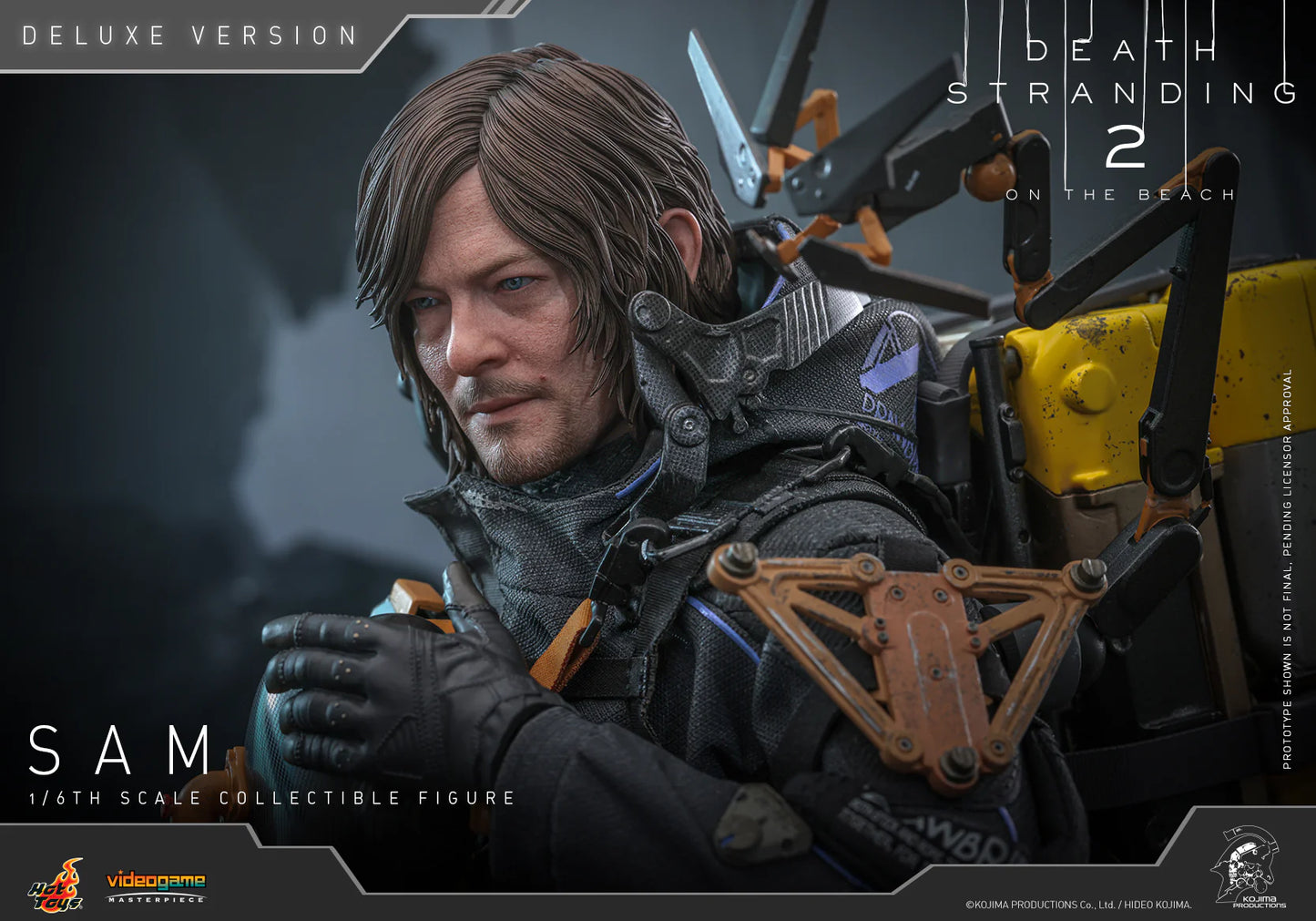 Death Stranding Hot Toys Sam (Sculpted Hair Deluxe Edition) VGM76 Licensed Action Figure