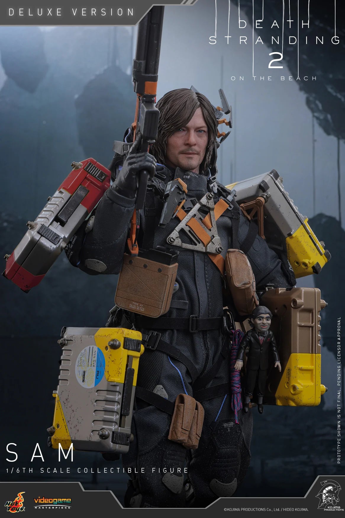 Death Stranding Hot Toys Sam (Sculpted Hair Deluxe Edition) VGM76 Licensed Action Figure
