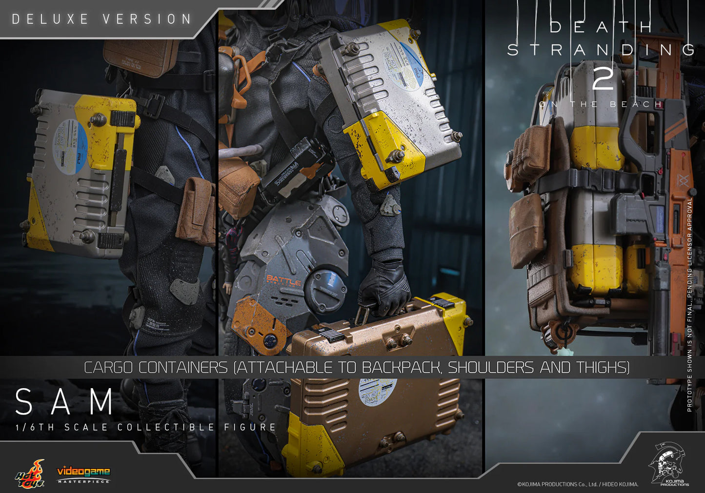 Death Stranding Hot Toys Sam (Sculpted Hair Deluxe Edition) VGM76 Licensed Action Figure