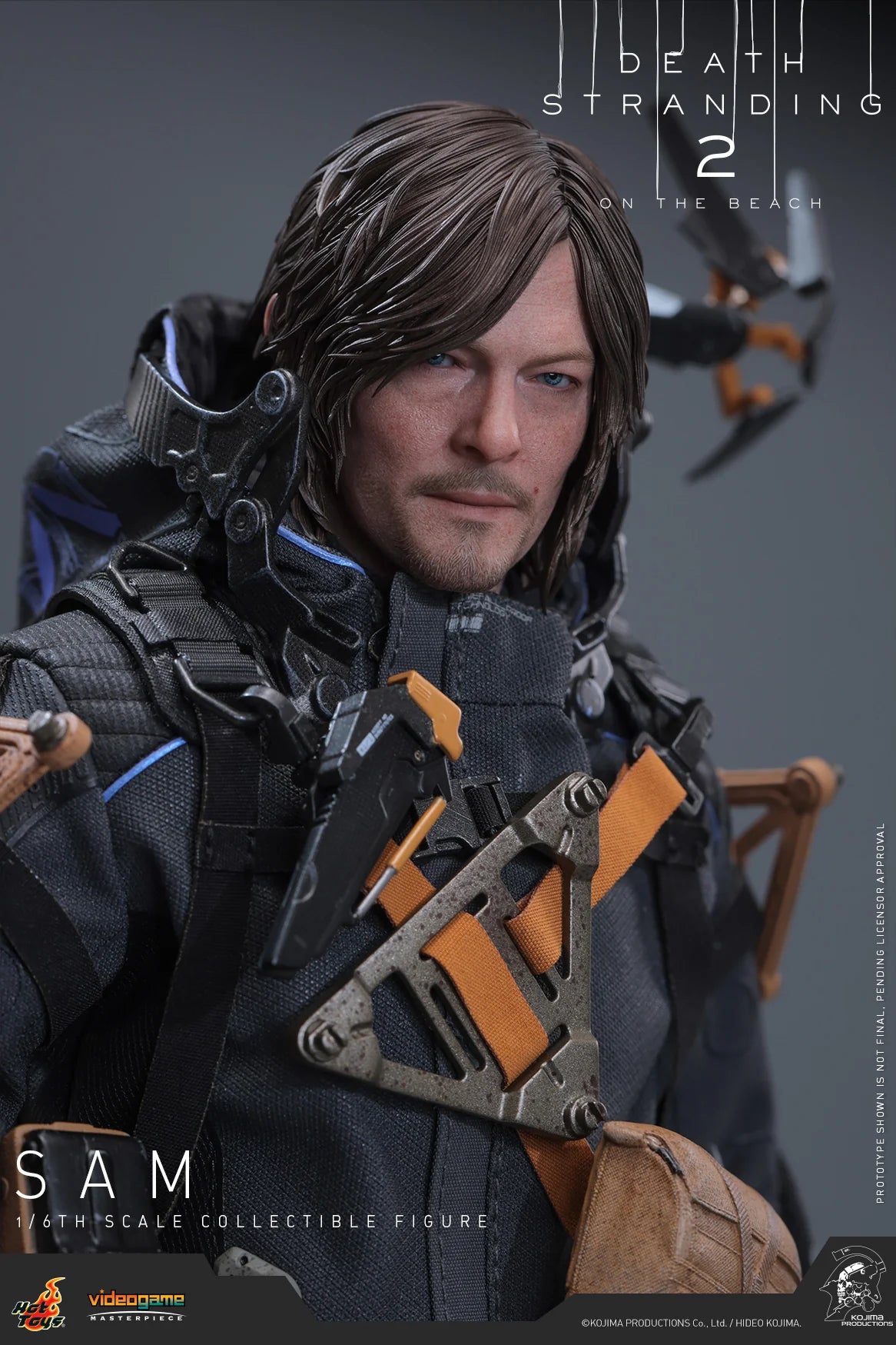 Death Stranding Hot Toys Sam (Sculpted Hair Regular) VGM75 Licensed Action Figure