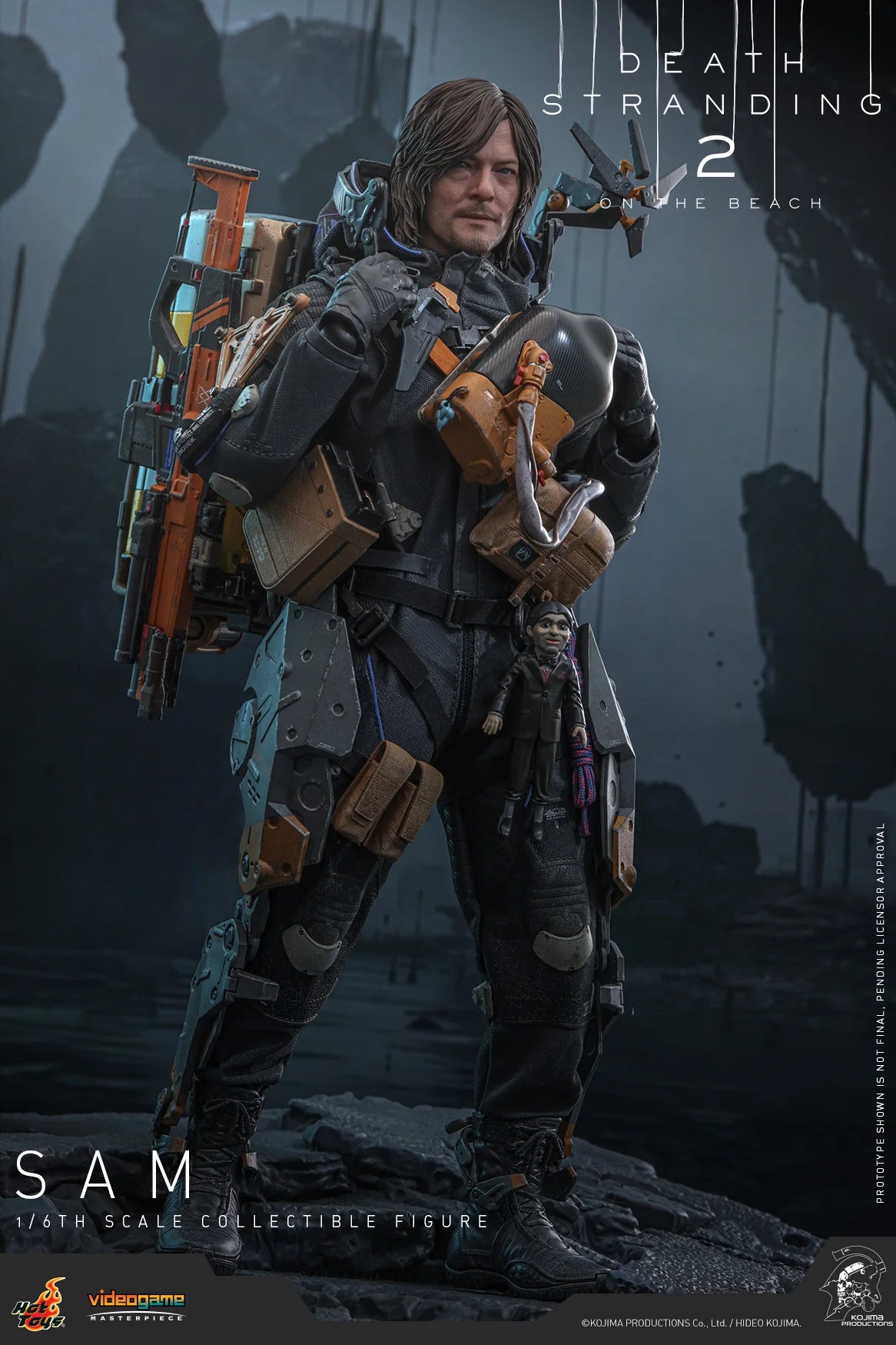 Death Stranding Hot Toys Sam (Sculpted Hair Regular) VGM75 Licensed Action Figure
