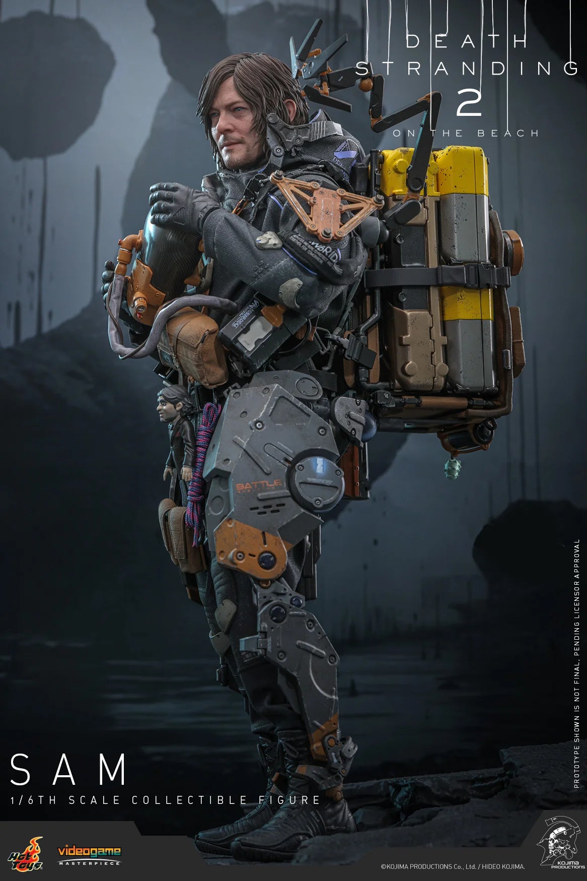 Death Stranding Hot Toys Sam (Sculpted Hair Regular) VGM75 Licensed Action Figure
