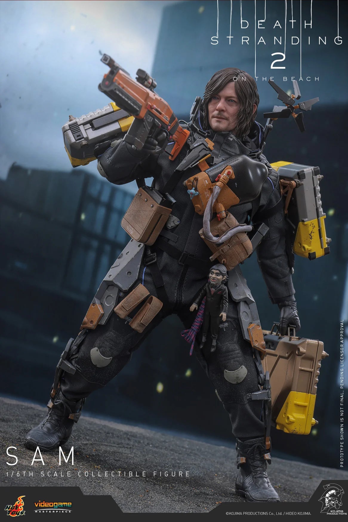 Death Stranding Hot Toys Sam (Sculpted Hair Regular) VGM75 Licensed Action Figure
