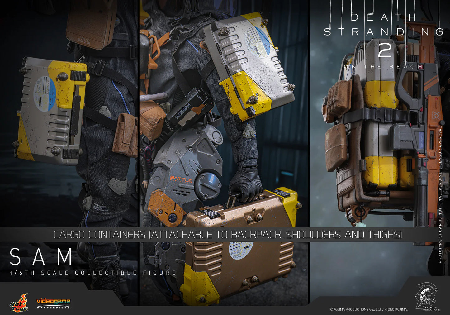 Death Stranding Hot Toys Sam (Sculpted Hair Regular) VGM75 Licensed Action Figure