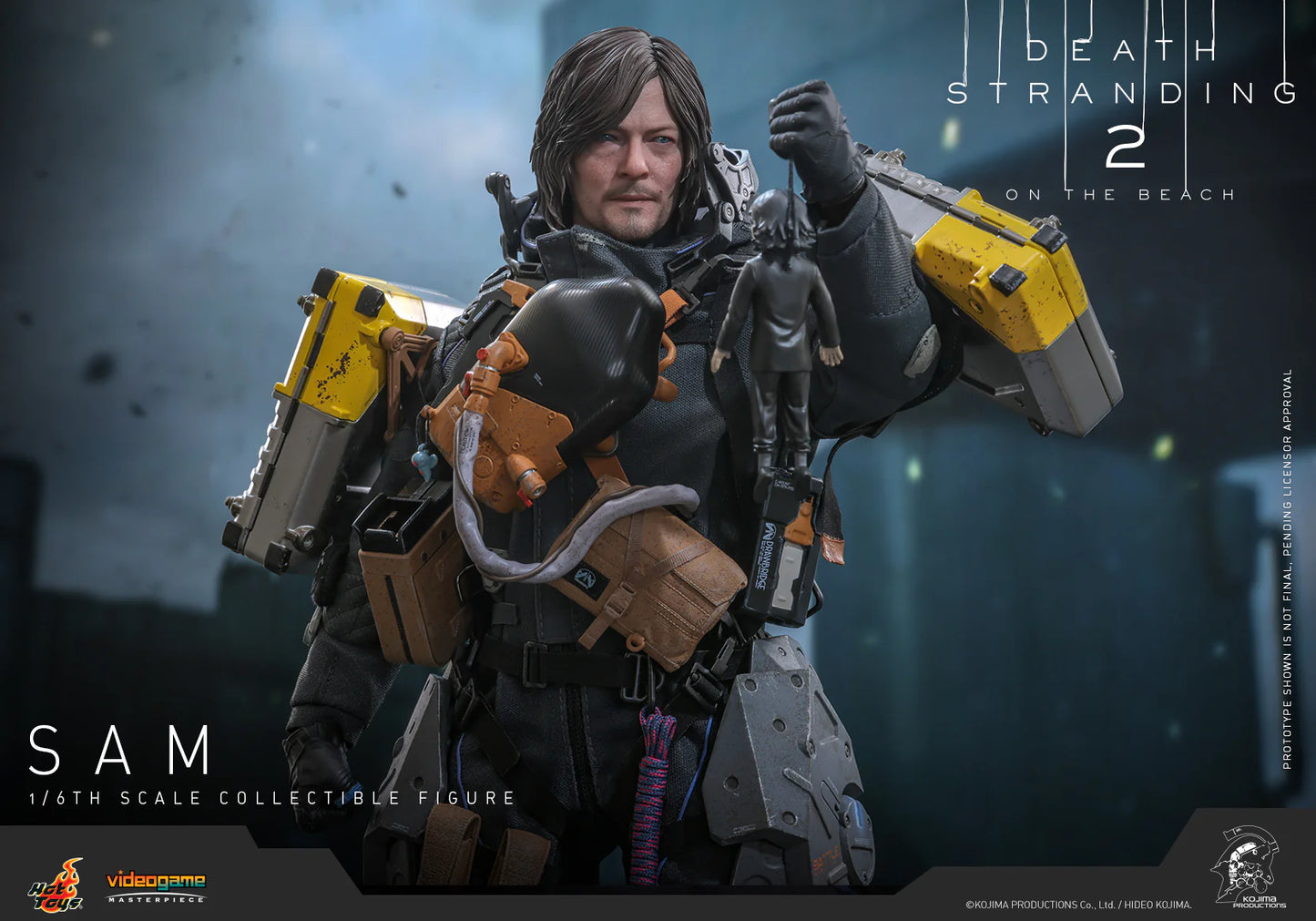 Death Stranding Hot Toys Sam (Sculpted Hair Regular) VGM75 Licensed Action Figure