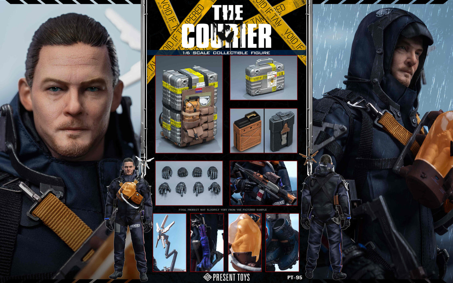 Death Stranding PRESENT TOYS Sam The Courier PT-SP95 Action Figure (3rd party)