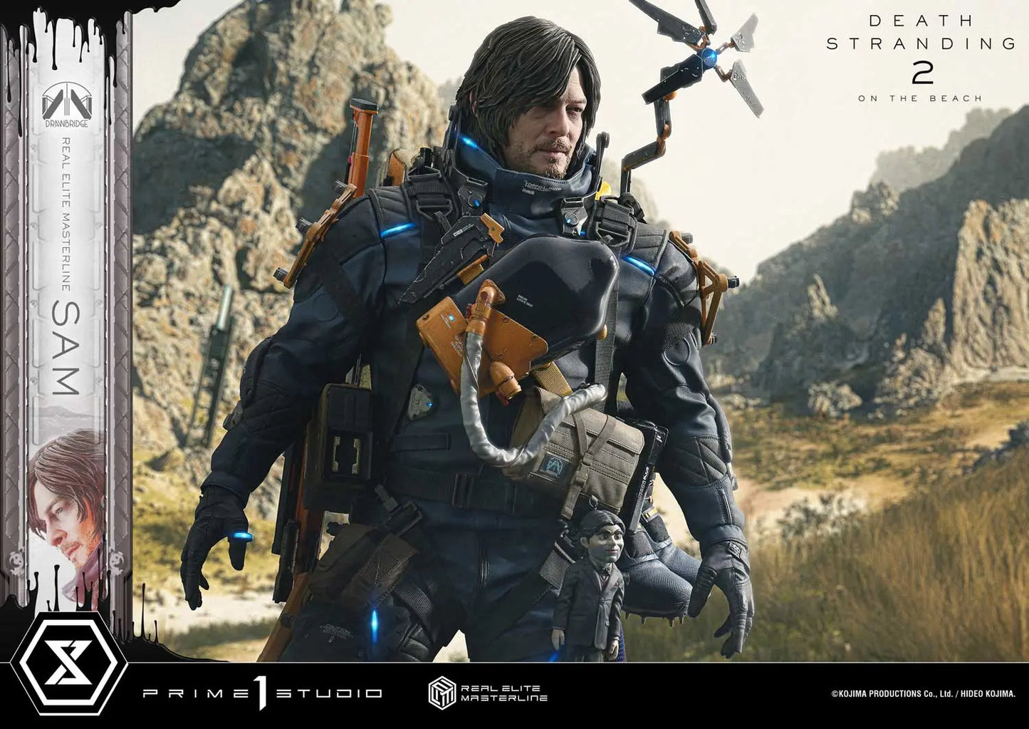 Death Stranding Prime 1 Studio Sam 1/3 REMDS2-01 REMDS2-01DX REMDS2-01DXS Licensed Resin Statue