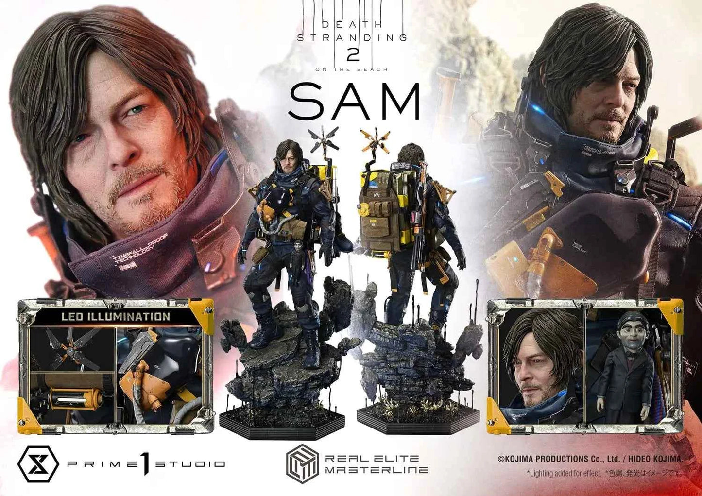 Death Stranding Prime 1 Studio Sam REMDS2-01 REMDS2-01DX REMDS2-01DXS Licensed Resin Statue
