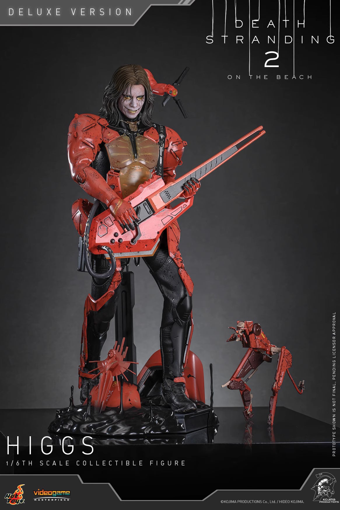 Death Stranding Hot Toys Higgs Monaghan VGM79 VGM80 1/6 Licensed Action Figure