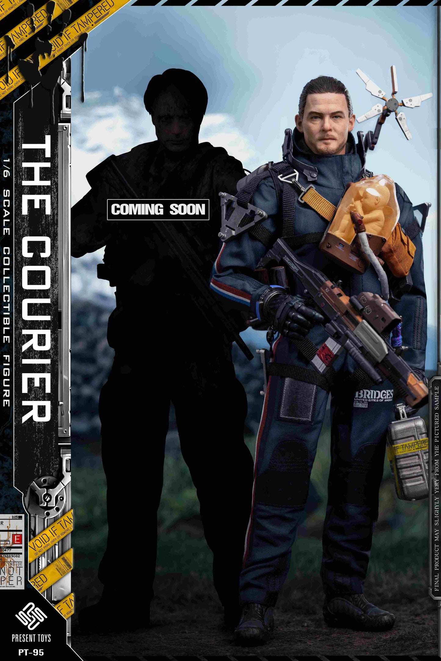 Death Stranding PRESENT TOYS Sam The Courier PT-SP95 Action Figure (3rd party)