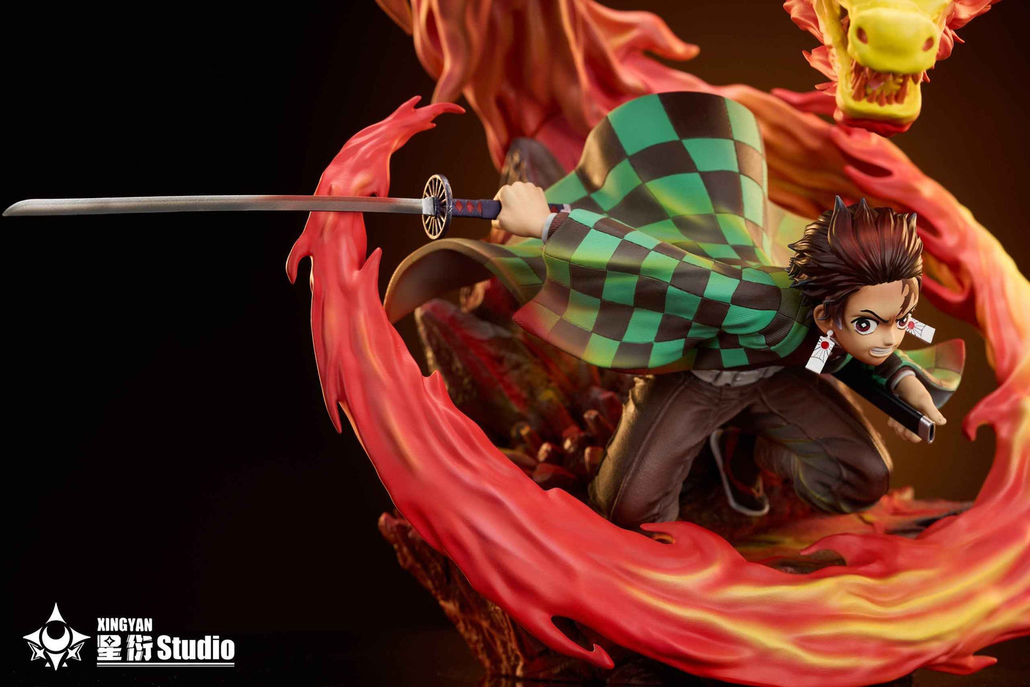 Demon Slayer: Kimetsu No Yaiba Xingyan Studio Tanjiro Kamado Resin Statue