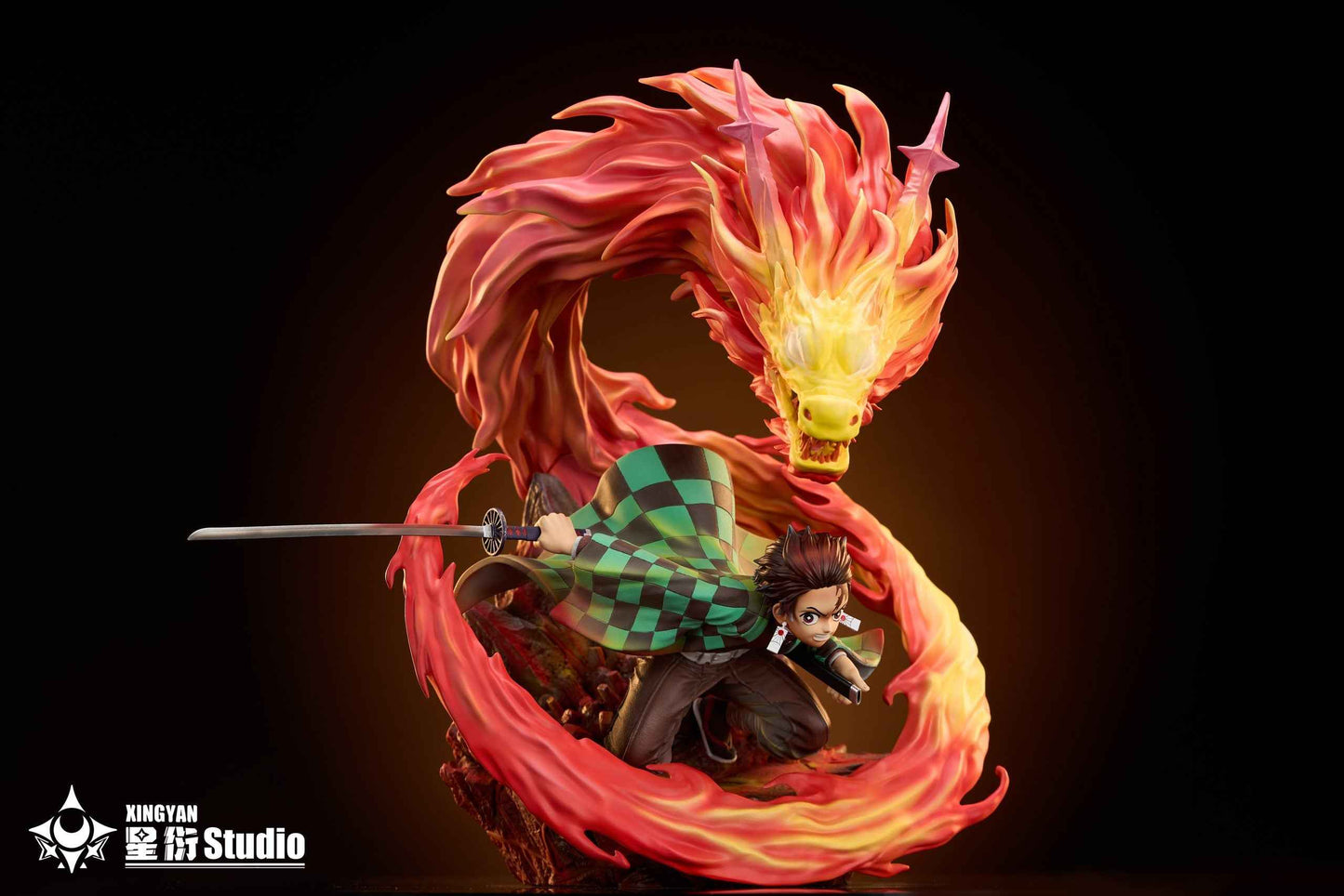 Demon Slayer: Kimetsu No Yaiba Xingyan Studio Tanjiro Kamado Resin Statue