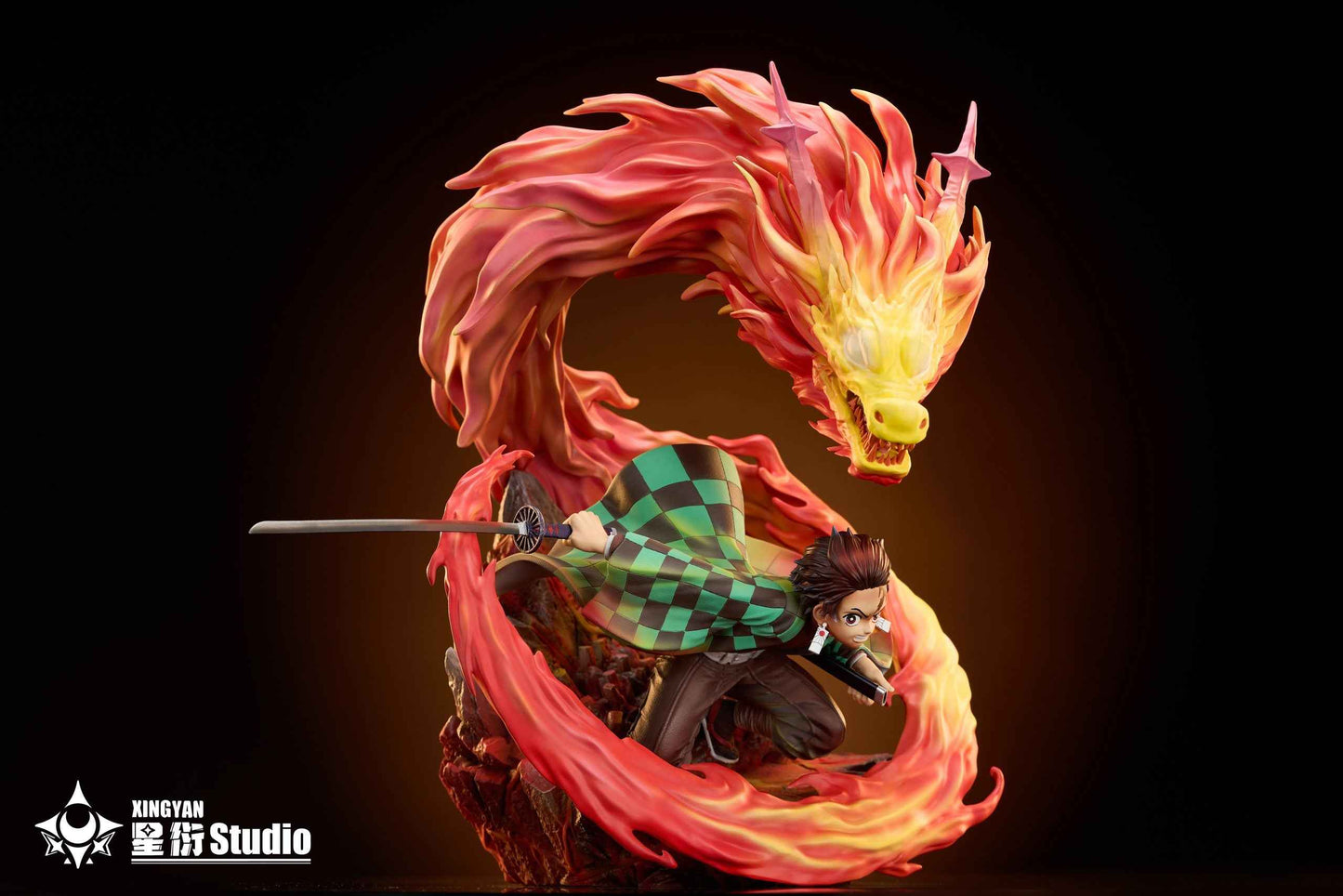 Demon Slayer: Kimetsu No Yaiba Xingyan Studio Tanjiro Kamado Resin Statue