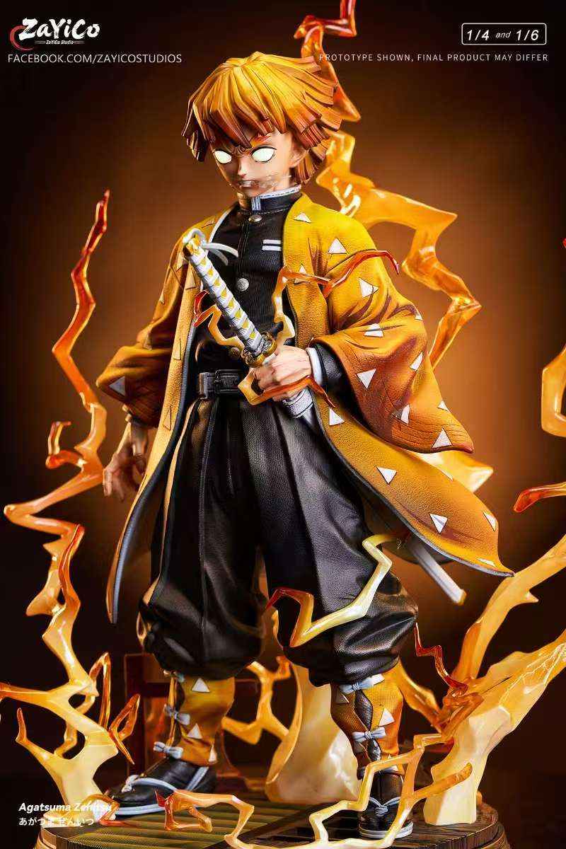 Demon Slayer: Kimetsu No Yaiba Zayico Studio Agatsuma Zenitsu Resin Statue