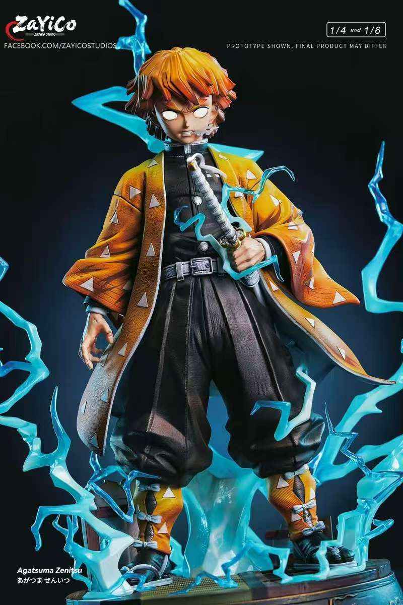 Demon Slayer: Kimetsu No Yaiba Zayico Studio Agatsuma Zenitsu Resin Statue
