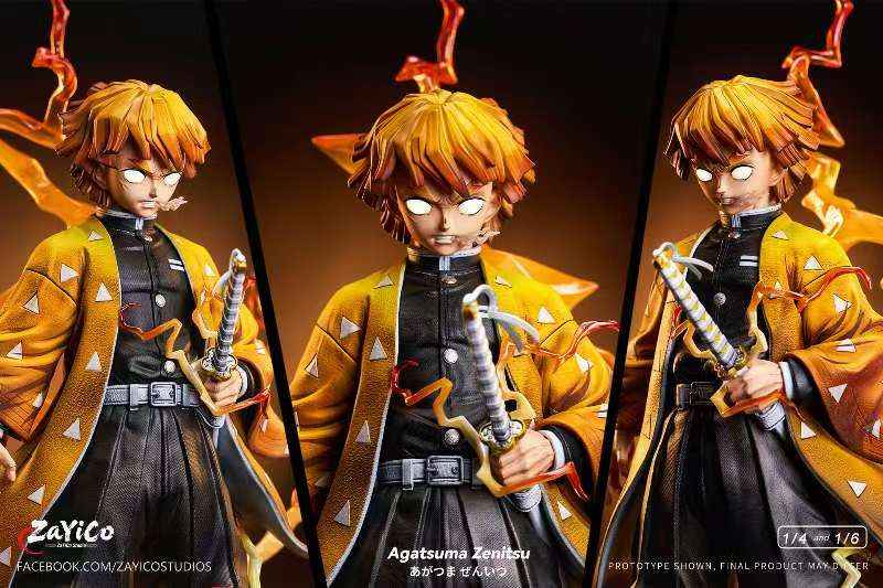 Demon Slayer: Kimetsu No Yaiba Zayico Studio Agatsuma Zenitsu Resin Statue