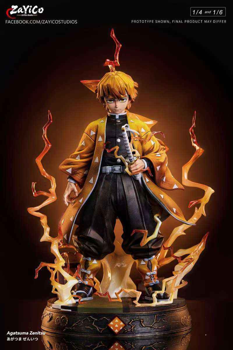 Demon Slayer: Kimetsu No Yaiba Zayico Studio Agatsuma Zenitsu Resin Statue