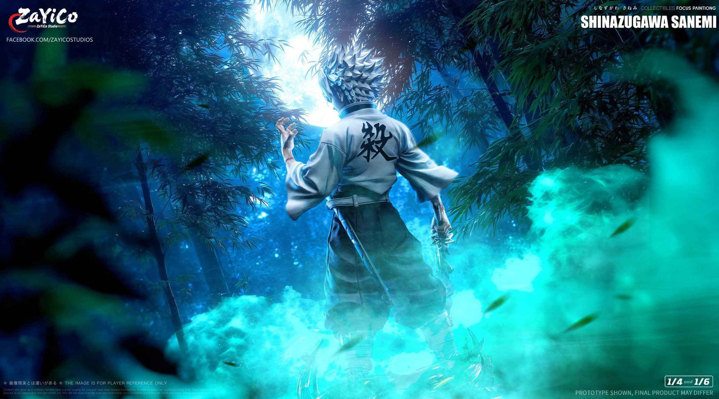Demon Slayer: Kimetsu No Yaiba Zayico Studio Wind Hashira Sanemi Shinazugawa Resin Statue