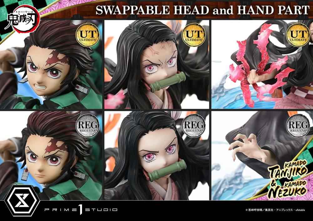 Demon Slayer: Kimetsu no Yaiba Prime 1 Studio Kamado Tanjirou & Kamado Nezuko 1/6 Licensed Resin Statue