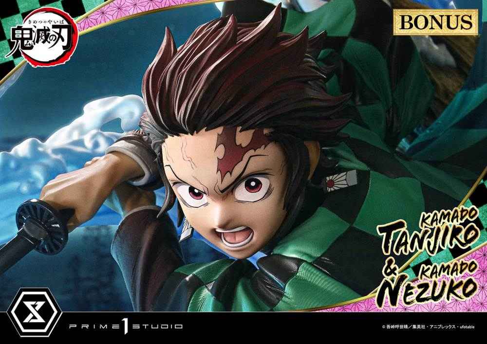 Demon Slayer: Kimetsu no Yaiba Prime 1 Studio Kamado Tanjirou & Kamado Nezuko 1/6 Licensed Resin Statue