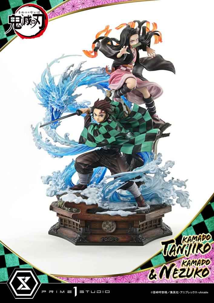 Demon Slayer: Kimetsu no Yaiba Prime 1 Studio Kamado Tanjirou & Kamado Nezuko 1/6 Licensed Resin Statue