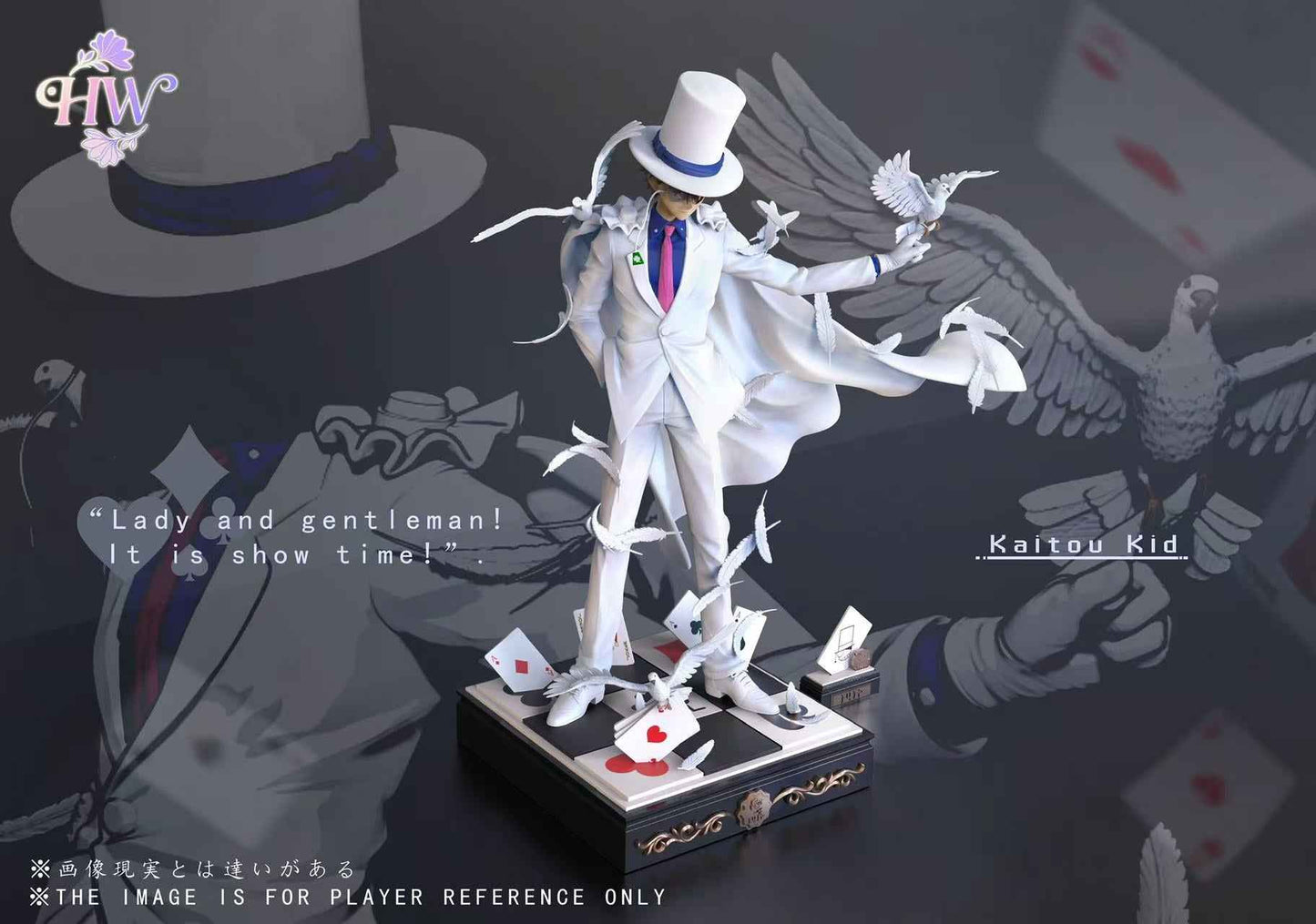 Detective Conan HW Studio Kaito Kuroba Kid Resin Statue
