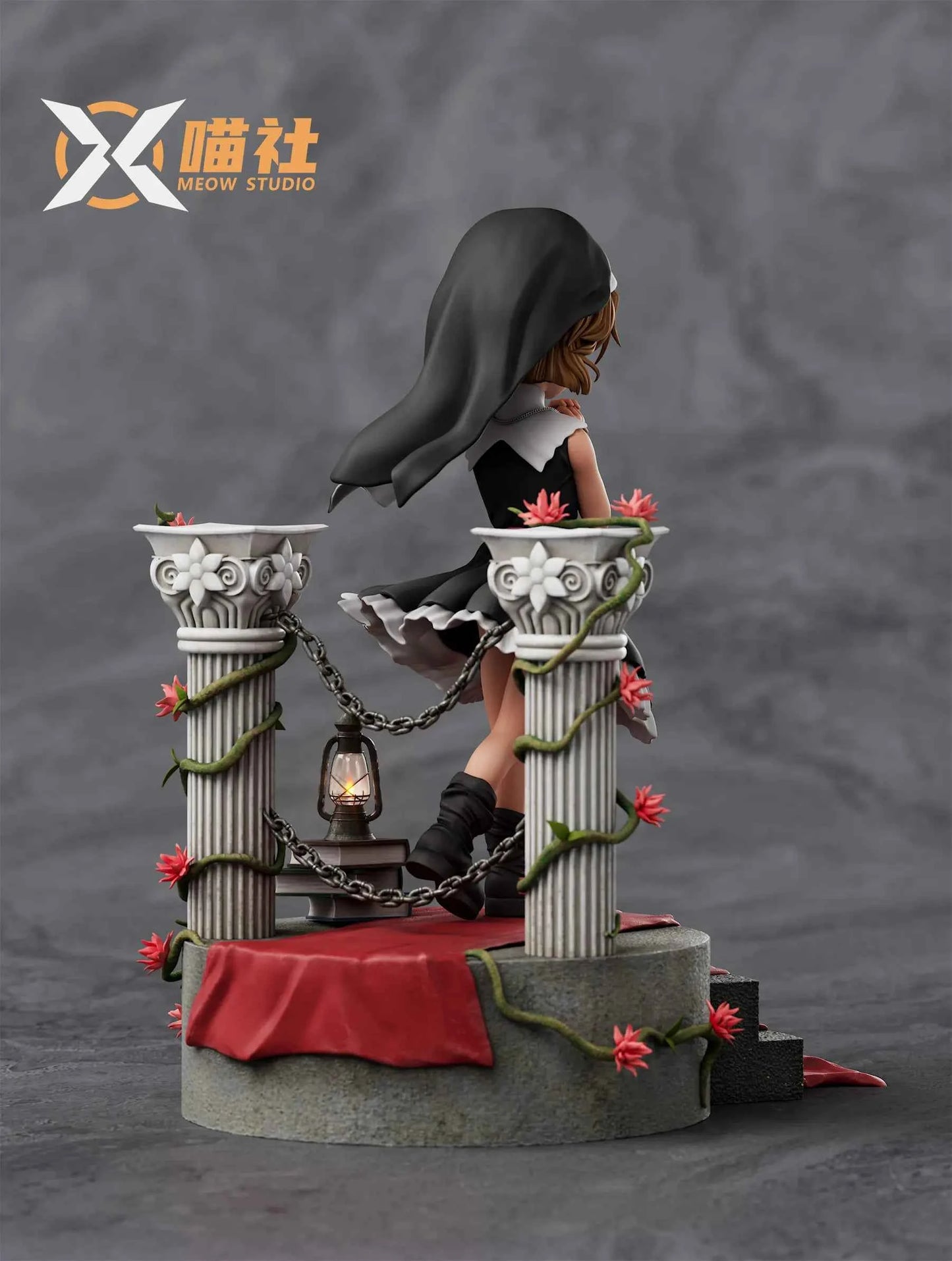 Detective Conan Meow Studio Sister Haibara Ai Resin Statue