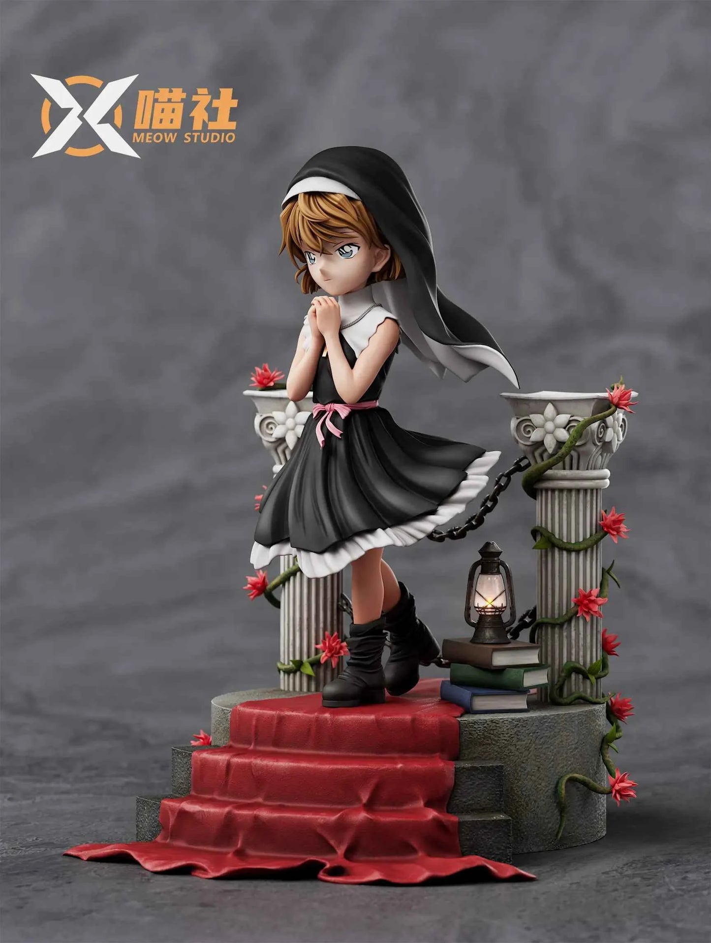 Detective Conan Meow Studio Sister Haibara Ai Resin Statue