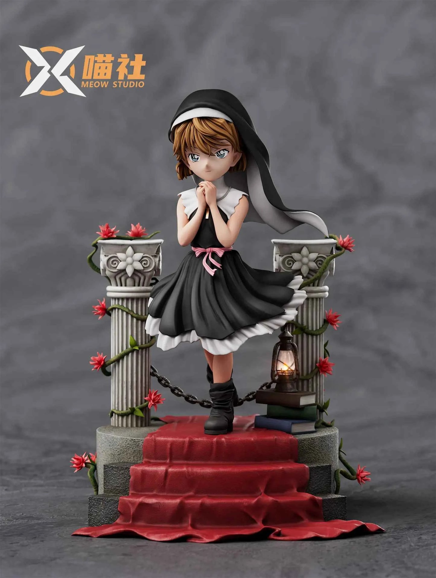 Detective Conan Meow Studio Sister Haibara Ai Resin Statue