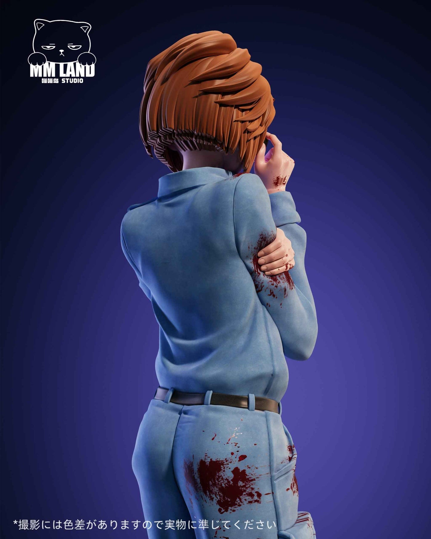 Detective Conan MMLAND Studio Battle Damaged Shiho Miyano Resin Statue