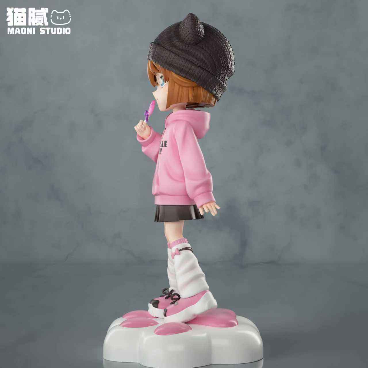 Detective Conan Maoni Studio Cat Ear Ai Haibara Resin Statue