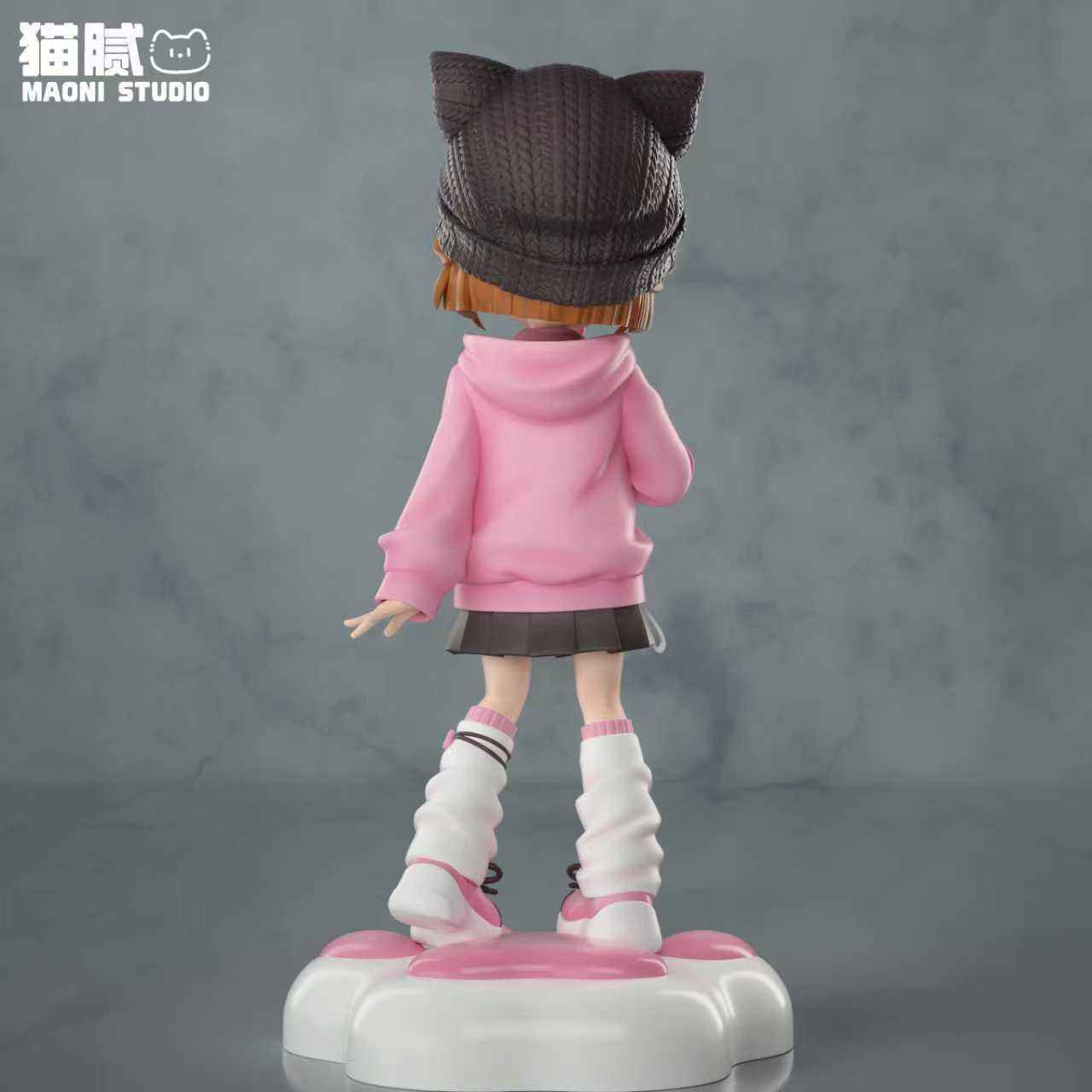 Detective Conan Maoni Studio Cat Ear Ai Haibara Resin Statue
