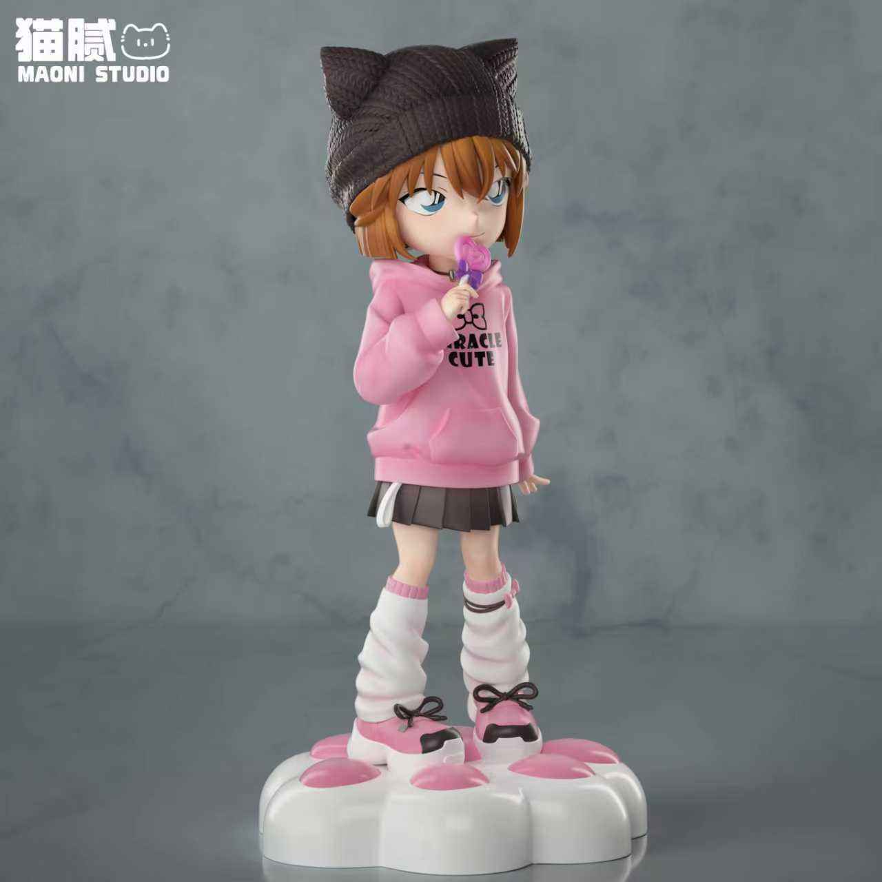 Detective Conan Maoni Studio Cat Ear Ai Haibara Resin Statue