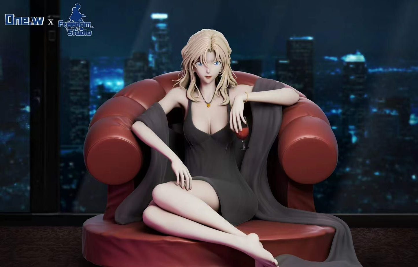 Detective Conan Onew Studio x Freedom Studio Vermouth Resin Statue