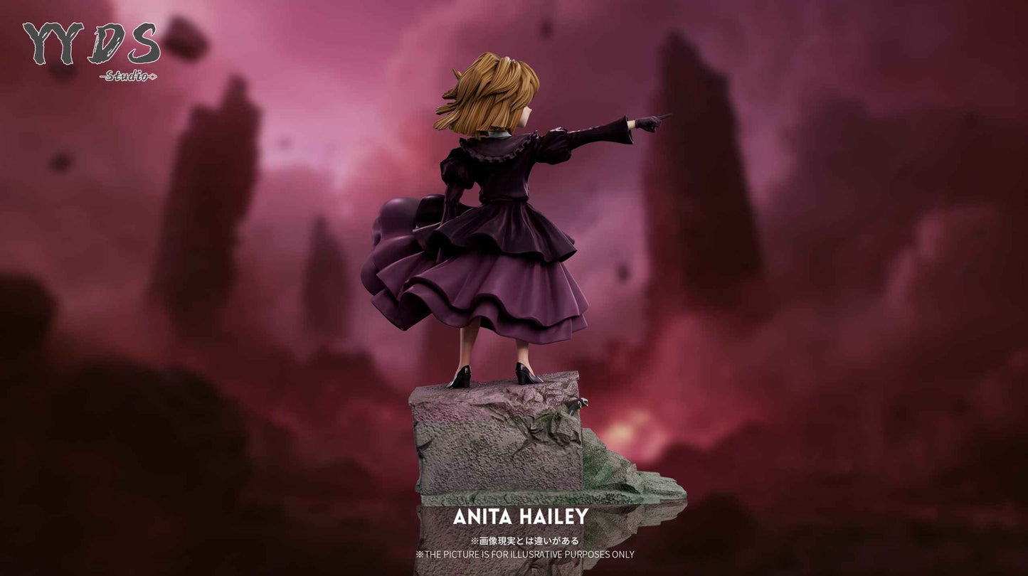Detective Conan YYDS Studio Conan Gothic Black Dress Ai Haibara Shiho Miyano Resin Statue