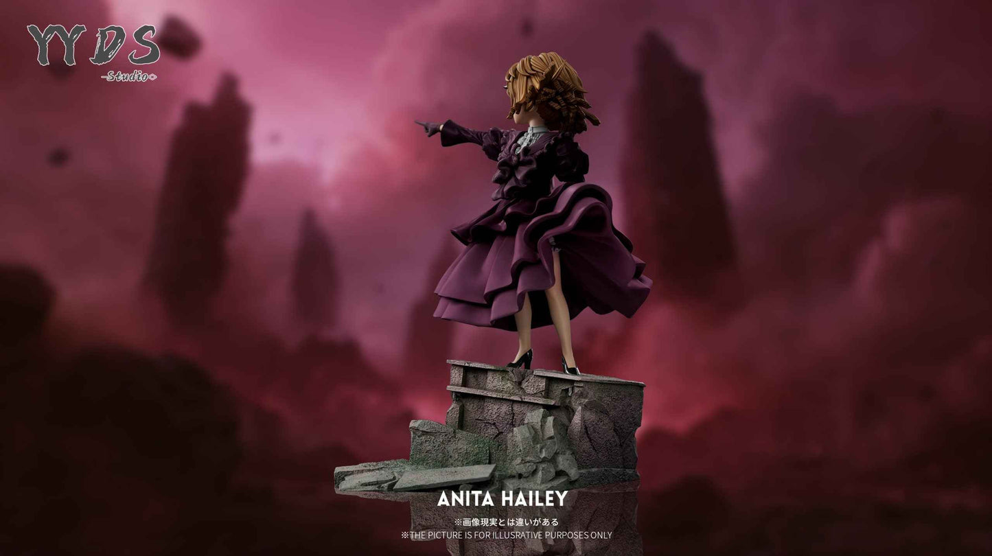 Detective Conan YYDS Studio Conan Gothic Black Dress Ai Haibara Shiho Miyano Resin Statue