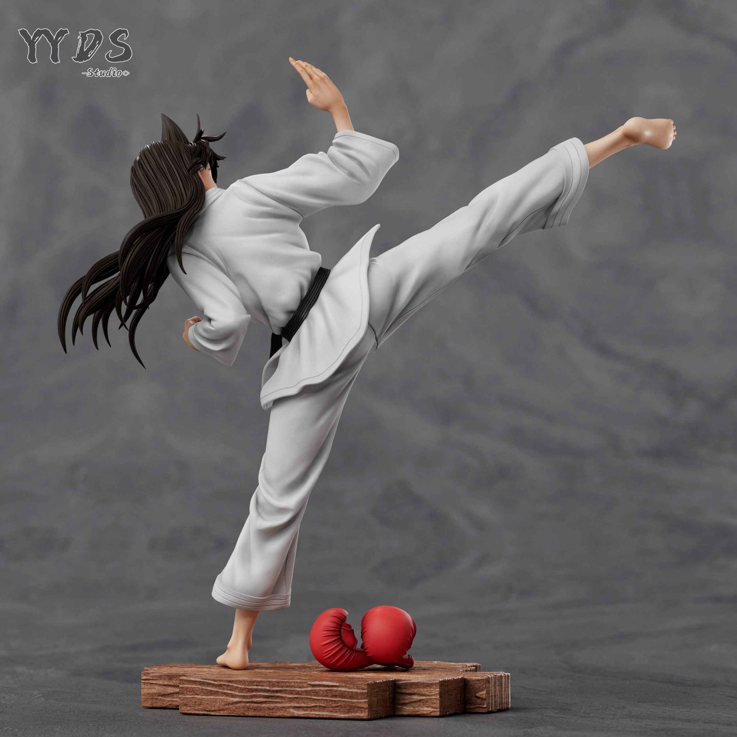 Detective Conan YYDS Studio Karate Ran Mouri Resin Statue